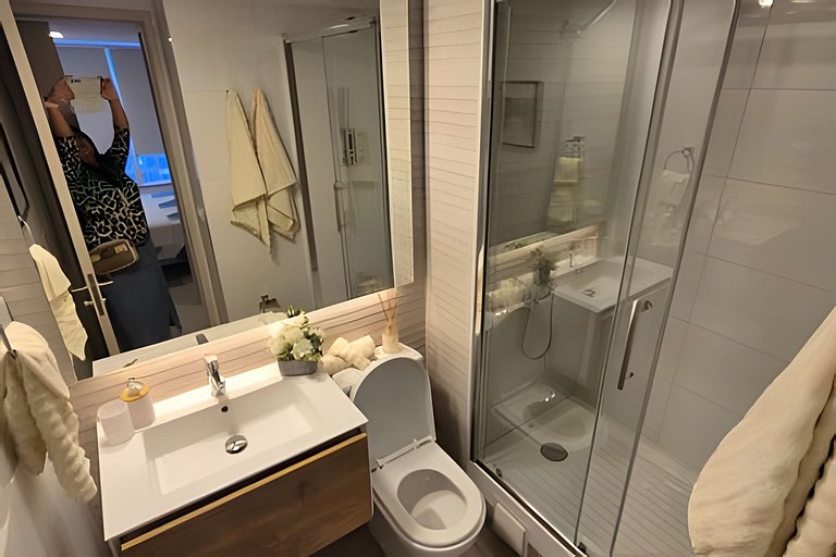 VR | Santiago Centro 2PAX lujo, metro, wifi, hermosamente de