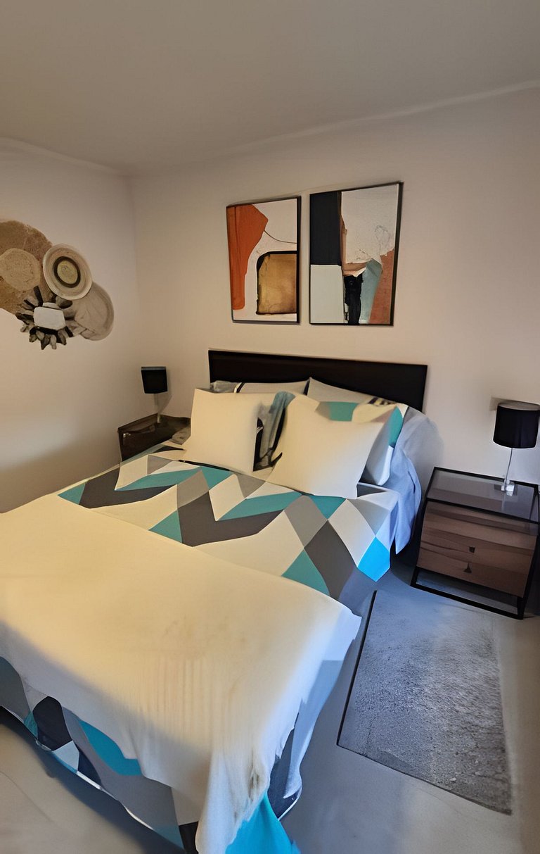 VR | Santiago Centro 2PAX lujo, metro, wifi, hermosamente de