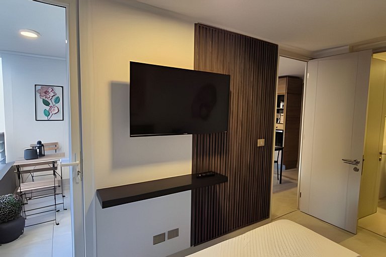 VR | Santiago Centro 2PAX lujo, metro, wifi, hermosamente de