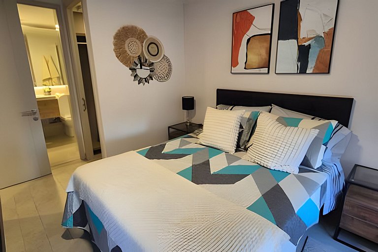 VR | Santiago Centro 2PAX lujo, metro, wifi, hermosamente de