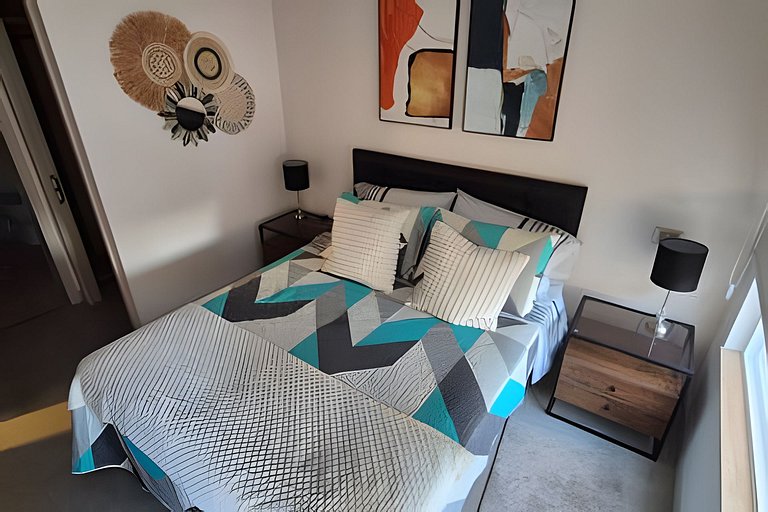 VR | Santiago Centro 2PAX lujo, metro, wifi, hermosamente de