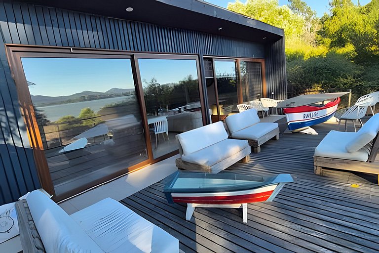 Rapel Casa Lujosa piscina privada, acceso Lago