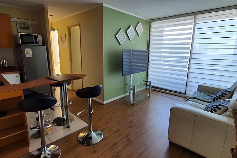 VR | Santiago Centro 4PAX parking free metro U. de Chile wif