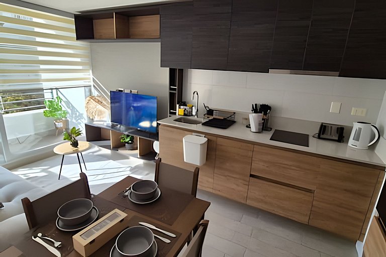 VR | Santiago Centro 4PAX, metro, wifi, lujoso y decoración