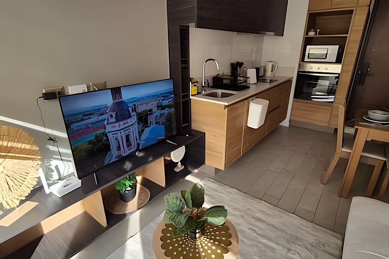 VR | Santiago Centro 4PAX, metro, wifi, lujoso y decoración