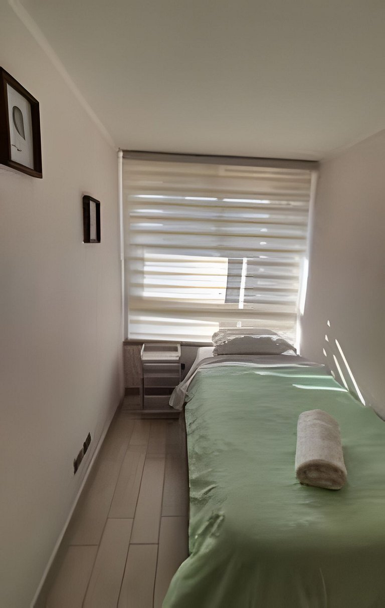 VR | Santiago Centro 4PAX, metro, wifi, lujoso y decoración