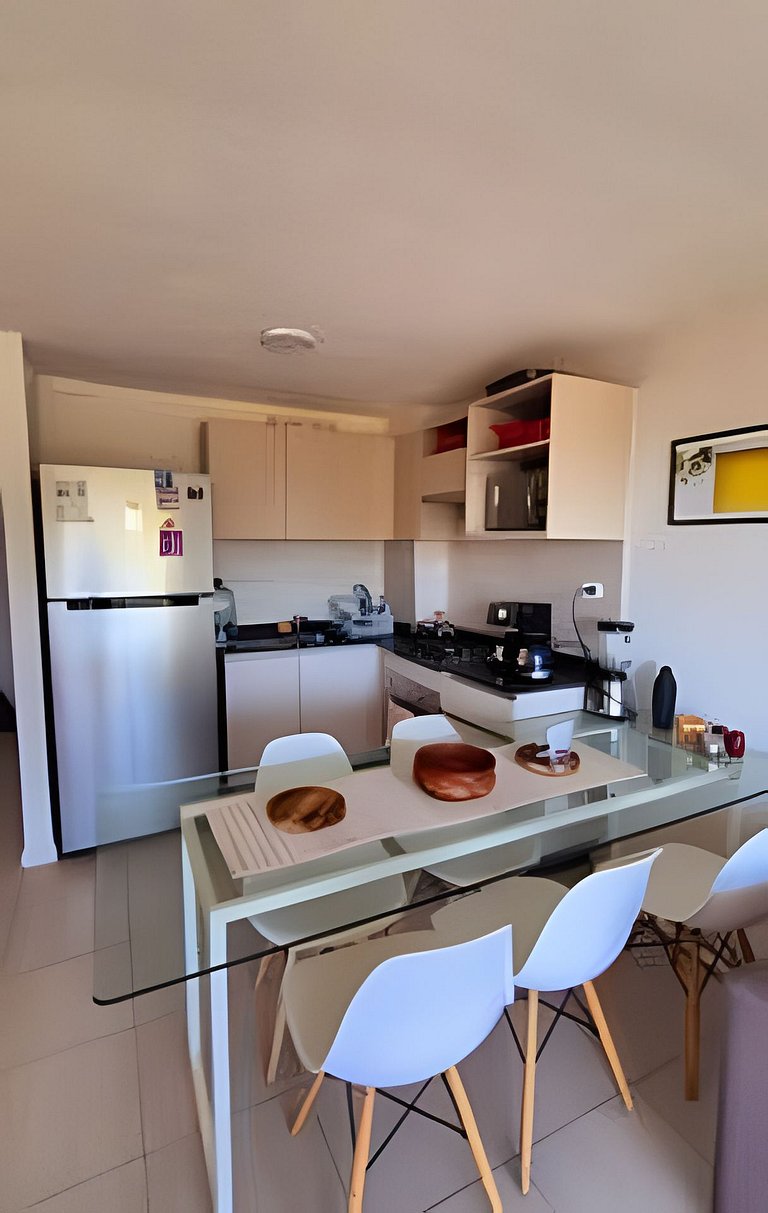 Algarrobo Mirasol Depto 3D2B piscina, parking free