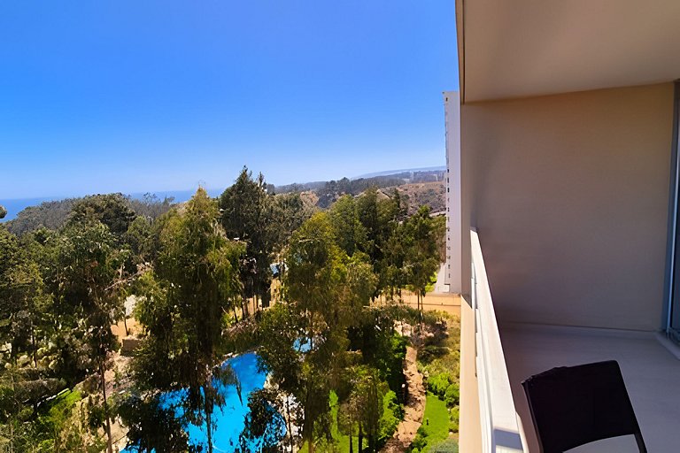Algarrobo Mirasol Depto 3D2B piscina, parking free