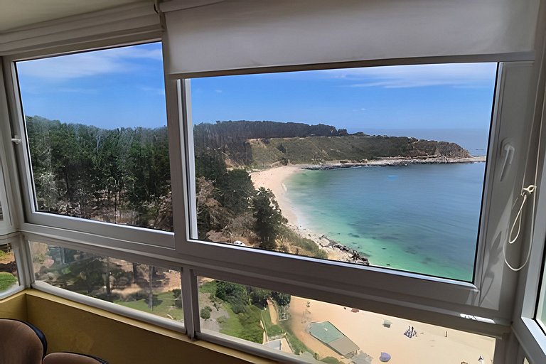 Algarrobo Vista al Mar Pinares Canelo 2D2B  Estac.