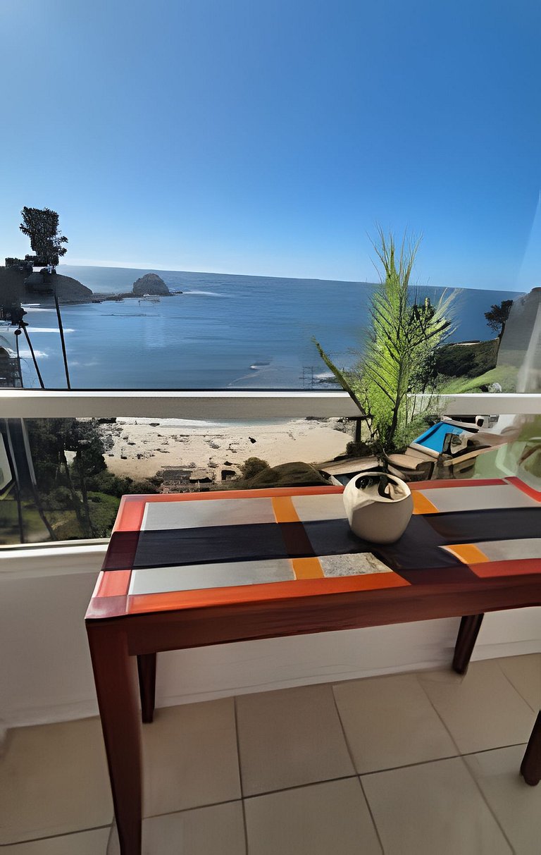 Algarrobo  Depto Vista Mar 3D2B, Pinares Canelillo