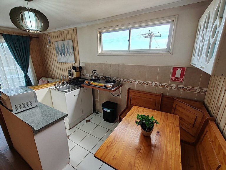 Algarrobo Cabaña + Tinaja uso free Playa El Canelo