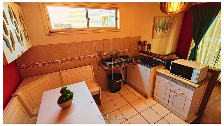 Algarrobo Canelo Cabaña vista Bosque opción tinaja