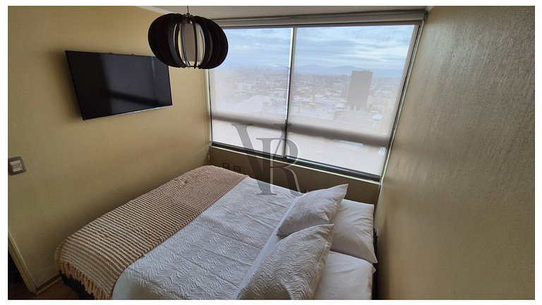 VR | Santiago Centro 2PAX parking, metro, hermoso