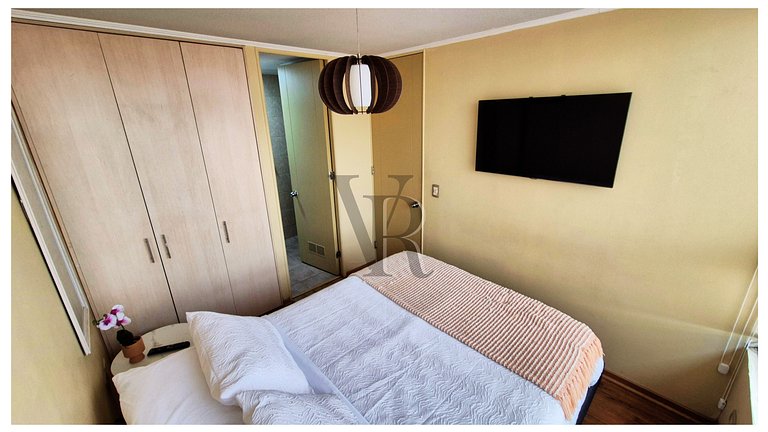 VR | Santiago Centro 2PAX parking, metro, hermoso