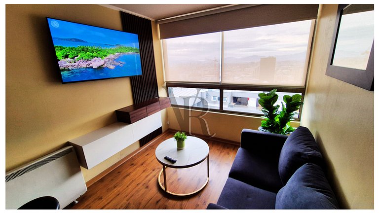 VR | Santiago Centro 2PAX parking, metro, hermoso