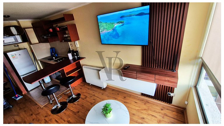 VR | Santiago Centro 2PAX parking, metro, hermoso