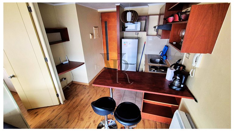 VR | Santiago Centro 2PAX parking, metro, hermoso