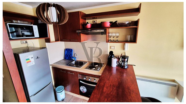 VR | Santiago Centro 2PAX parking, metro, hermoso