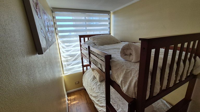 VR | Santiago Centro 4PAX parking free metro U. de Chile wif