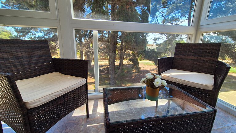 Algarrobo Playa Canelo vista bosque opcion tinaja