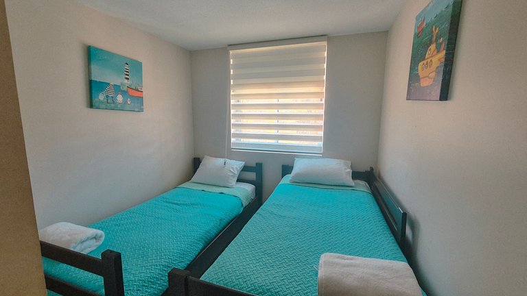 VR | Algarrobo Playa Mirasol 5PAX mar cerca, piscina, hermos