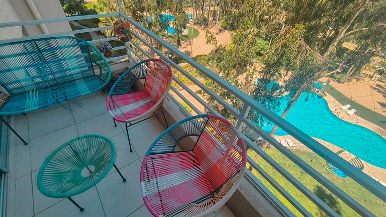 VR | Algarrobo Playa Mirasol 5PAX mar cerca, piscina, hermos