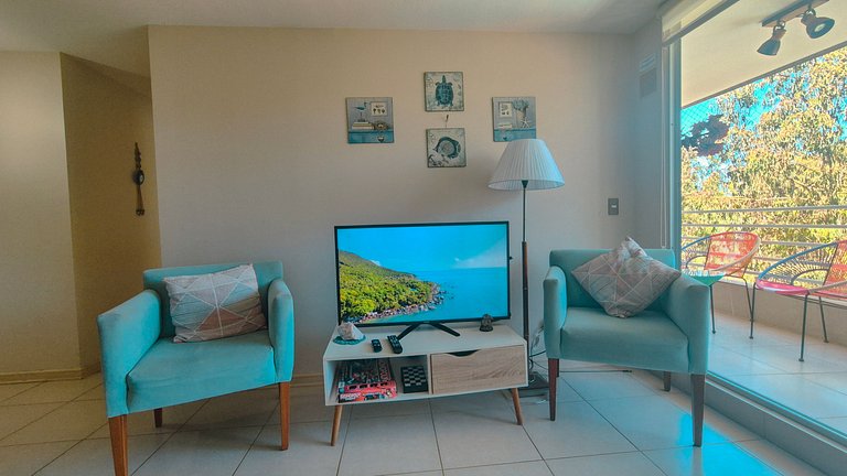 VR | Algarrobo Playa Mirasol 5PAX mar cerca, piscina, hermos