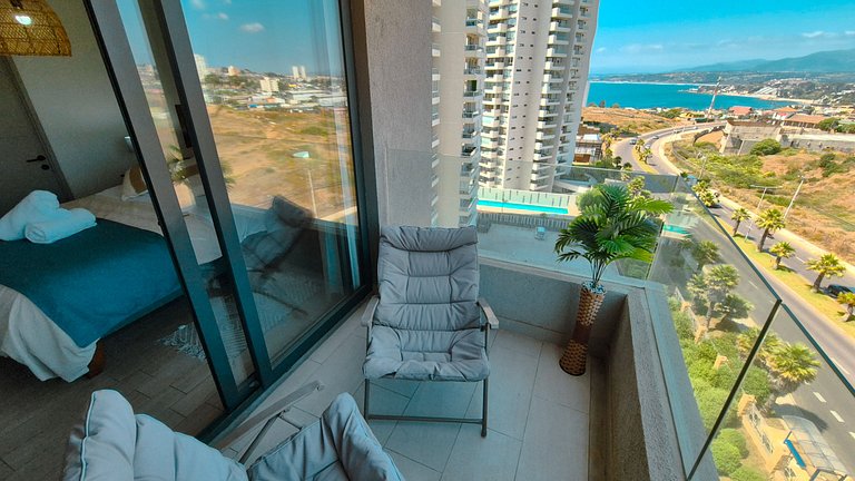 VR | Vista Mar | Piscina | Concón-Reñaca| parking