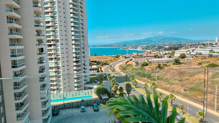 VR | Vista Mar | Piscina | Concón-Reñaca| parking