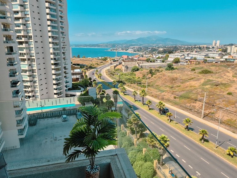 VR | Vista Mar | Piscina | Concón-Reñaca| parking