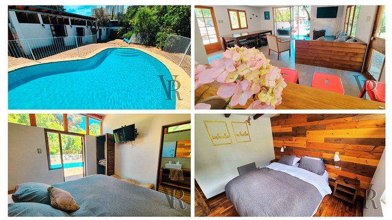 VR|Algarrobo Suite 2PAX Piscina Temperada & Playa