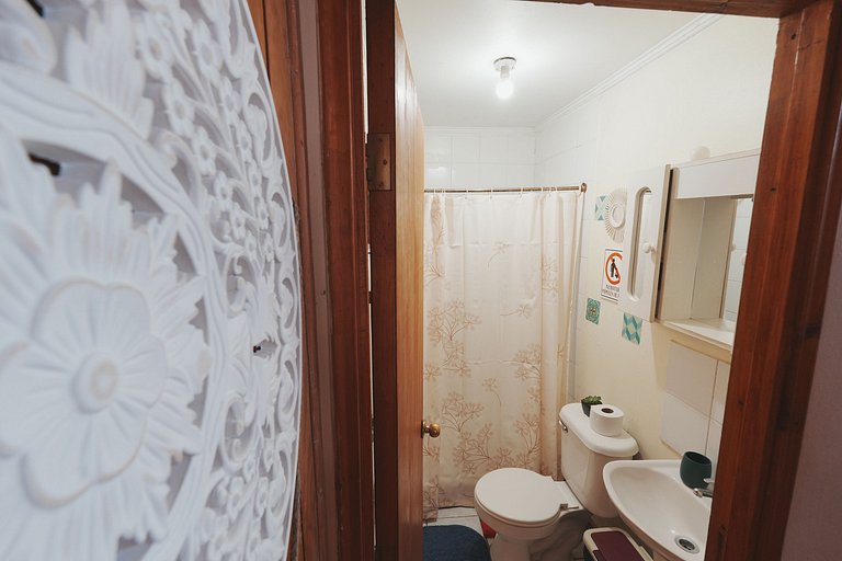 Algarrobo Cabaña a 2 cuadras Playa El Canelo+Wifi