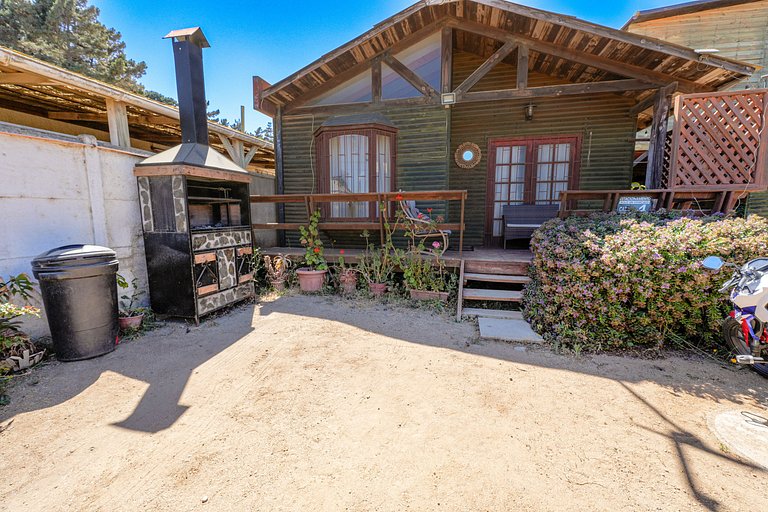 Algarrobo Cabaña a 2 cuadras Playa El Canelo+Wifi