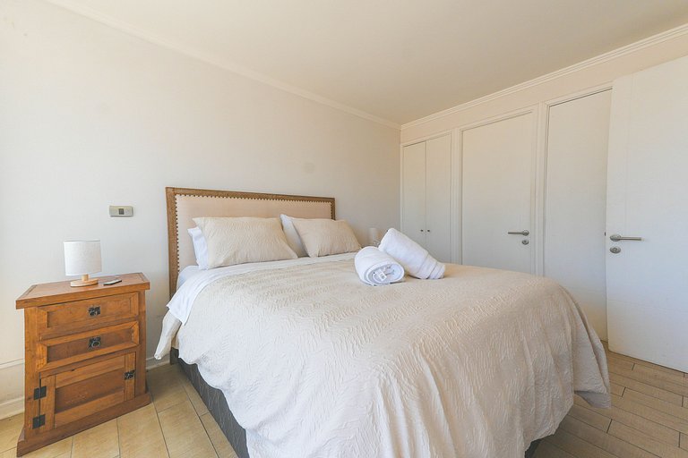 VR |4PAX|Piscina Temperada | Concón| parking free