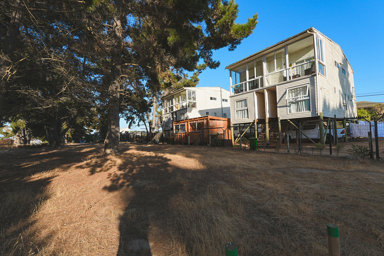 Algarrobo Canelo Cabaña vista Bosque opción tinaja