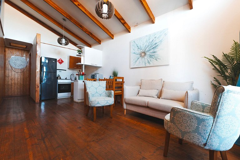 Algarrobo Cabaña a 2 cuadras Playa El Canelo+Wifi