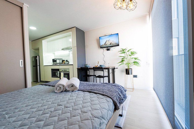 VR| Studio Nuevo central, metro, cowork y azotea