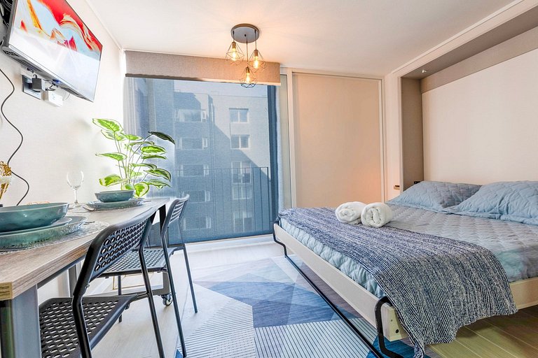 VR| Studio Nuevo central, metro, cowork y azotea