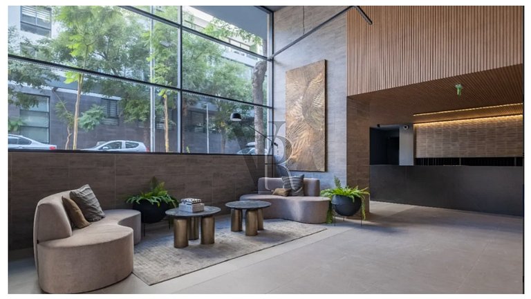 VR | 2PAX, 1D1B, GYM, balcón, Piscina Metro Toesca