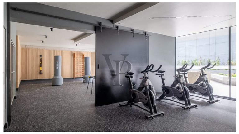 VR | 2PAX, 1D1B, GYM, balcón, Piscina Metro Toesca