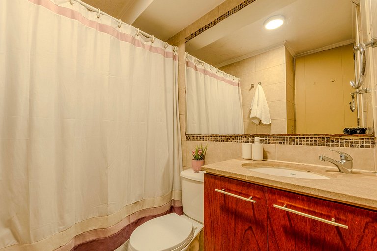 VR | Santiago Centro 2PAX parking, metro, hermoso