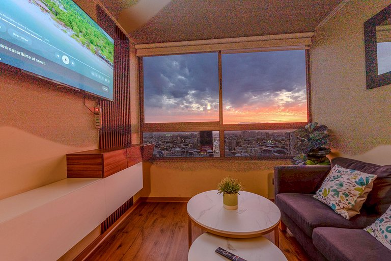 VR | Santiago Centro 2PAX parking, metro, hermoso