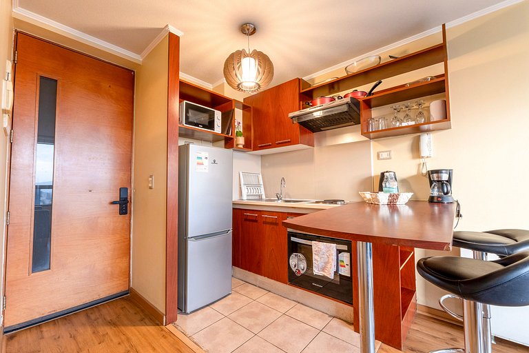VR | Santiago Centro 2PAX parking, metro, hermoso