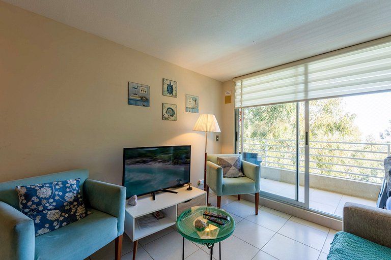 VR | Algarrobo Playa Mirasol 5PAX mar cerca, piscina, hermos