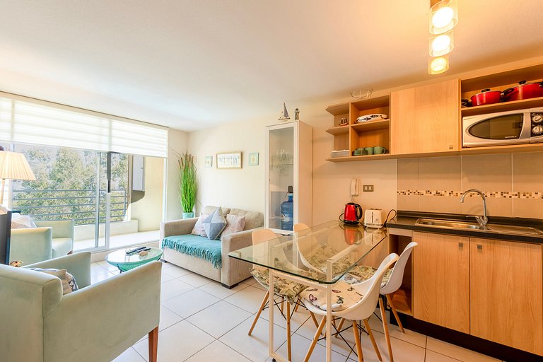 VR | Algarrobo Playa Mirasol 5PAX mar cerca, piscina, hermos