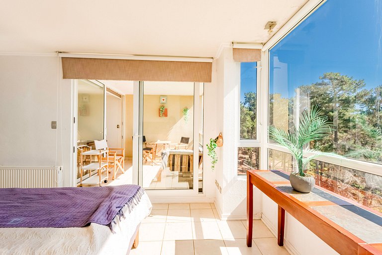 Algarrobo Depto Vista Mar 3D2B, Pinares Canelillo