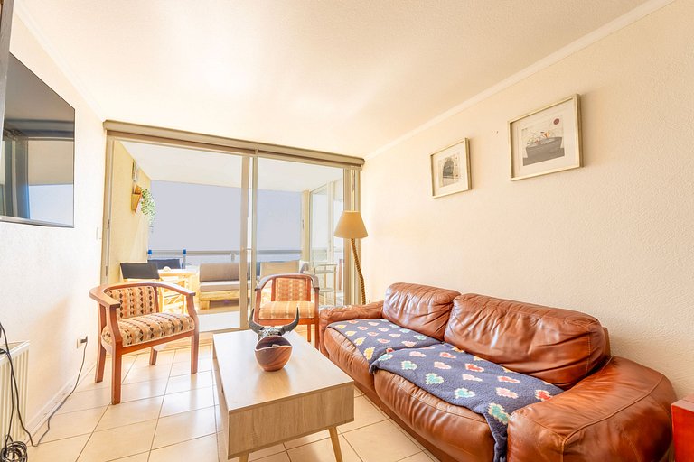 Algarrobo Depto Vista Mar 3D2B, Pinares Canelillo