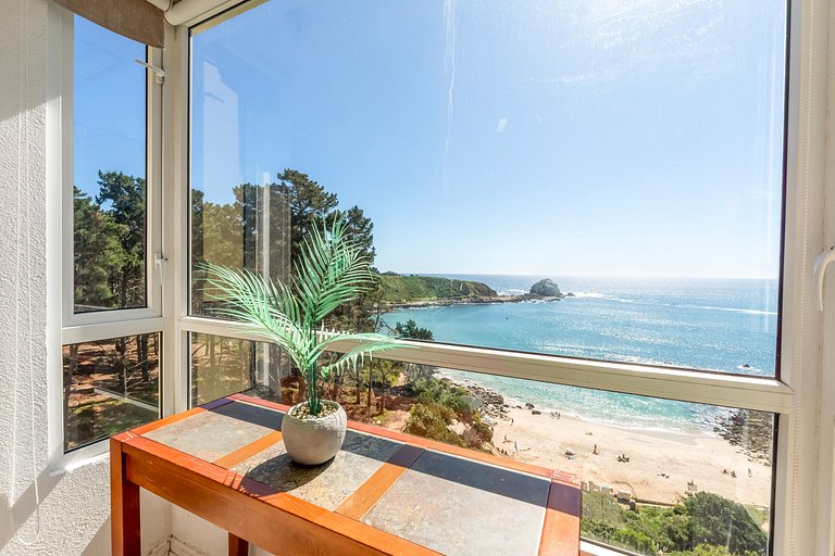Algarrobo Depto Vista Mar 3D2B, Pinares Canelillo